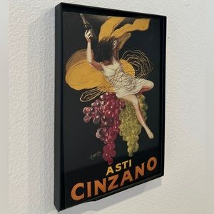 Asti Cinzano framed print 5” x 7”